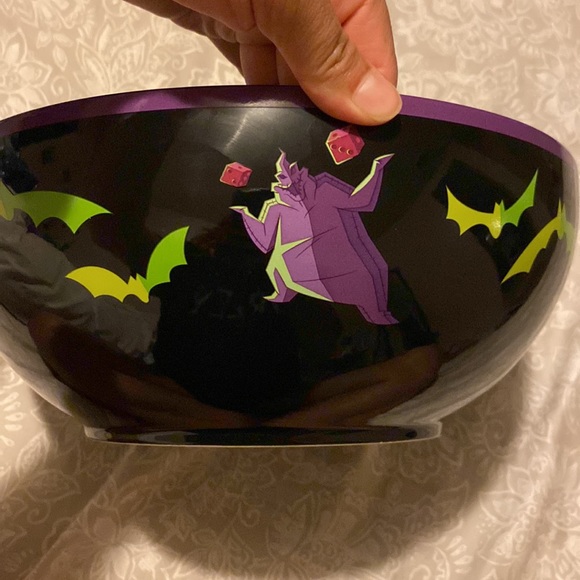 NWT DISNEY THE NIGHTMARE BEFORE CHRISTMAS OOGIE BOOGIE HALLOWEEN CANDY BOWL - Picture 4 of 5